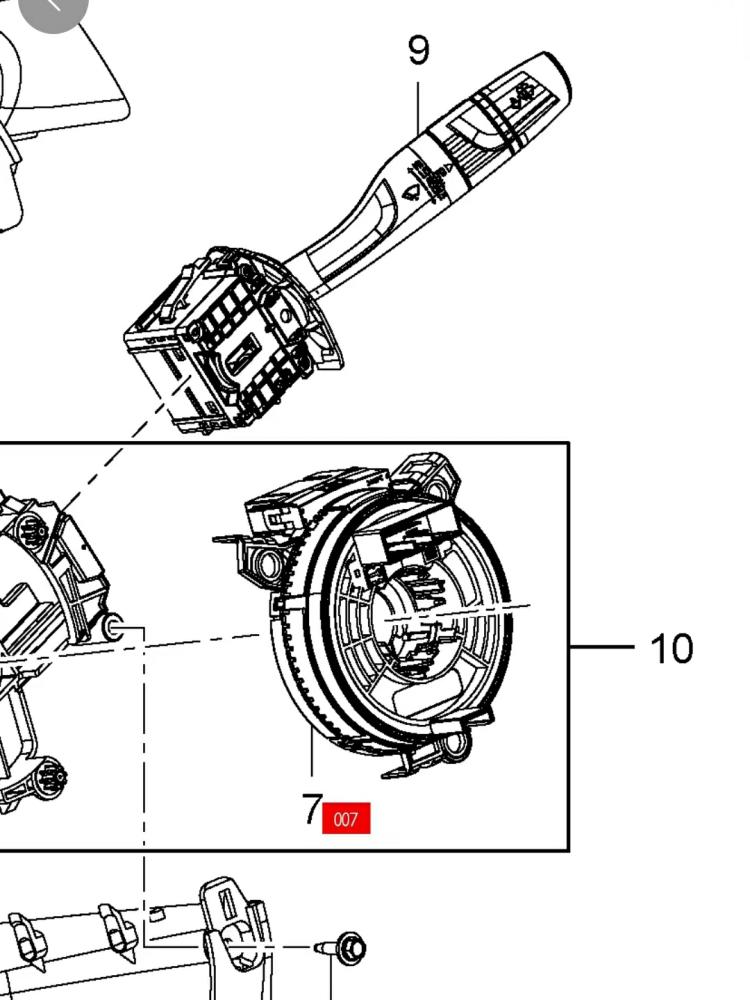 Adaptér Pro Senzor Klaksonu A Klaksonovou Cívku Pro Volant C30 A C20R, Rotační Kabel A Spirálový Spojovací Kabel.  |   Automobilové Součástky Automobilové Součástky Automobilové Součástky